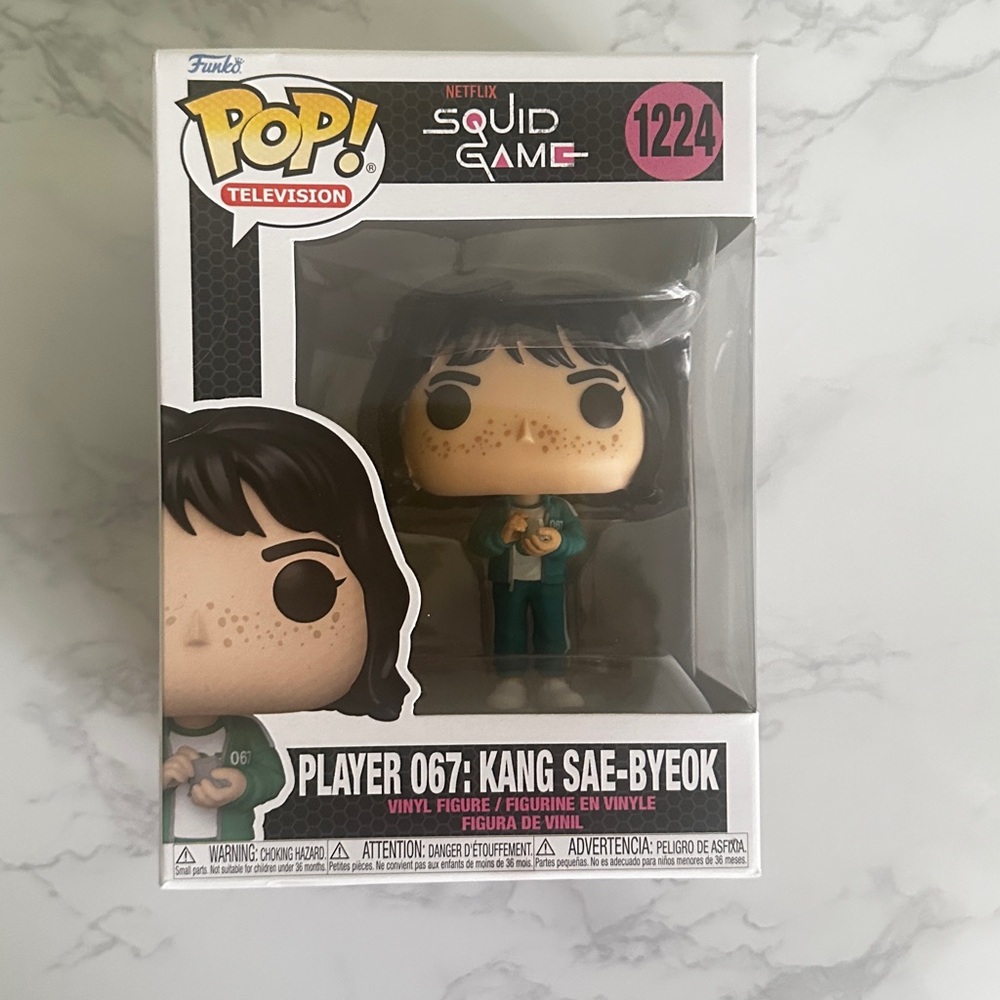 Funko Pop! Player 067 Kang Sae-Byeok Figure